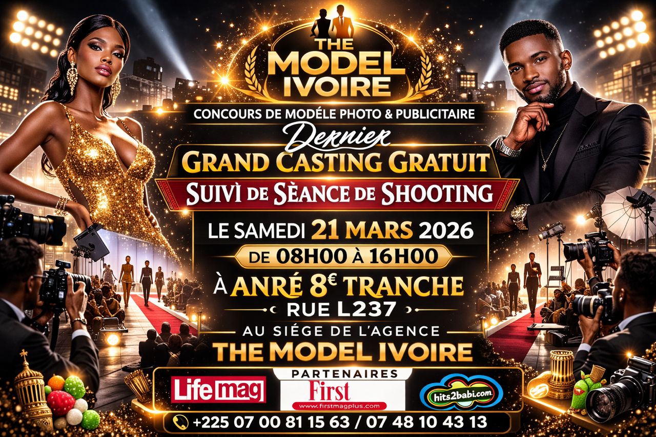 Affiche Officielle The Model Ivoire 2026